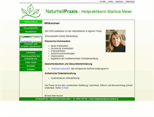 Tablet Screenshot of naturheilpraxis-ruemmer.de